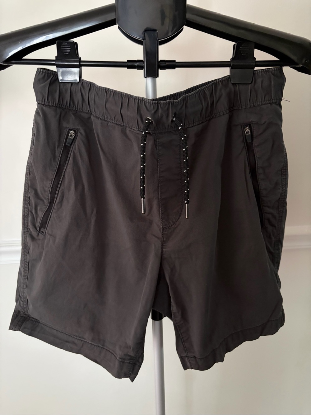 Sonoma Men's Charcoal Black Athletic Drawstring Shorts